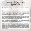 EMERALD crystal chips 1oz - No hole