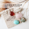 FRIENDSHIP crystals set to attract new friendships, love, trust & connection