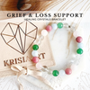 LOSS & GRIEF intention bracelet for breakup and comforting, emotional support, bereavement / 8mm