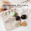 HORMONAL BALANCE crystals set for hormone balancing, menopause relief, mood swings, pms