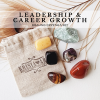 LEADERSHIP & CAREER GROWTH crystals set for promotion & finding your dream job