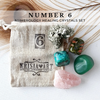 Life path NUMBER 6 healing crystals, Numerology crystal set to manifest love, harmony, and nurturing