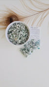 TREE AGATE crystal chips 1oz - No hole, polished