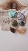 SHYNESS & SOCIAL ANXIETY healing crystals set for introverts and discomfort around people