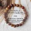 PURPLE AVENTURINE healing bracelet 8mm