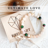 ULTIMATE LOVE intention bracelet for romance, strengthening partners love relationship, self love - Pink Opal, Rose Quartz, Magnesite, Ruby Zoisite / 8mm