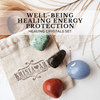 Well-Being - Healing Energy - Protection crystals set for physical, emotional, and spiritual health