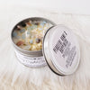 PEACEFUL HOME & HAPPINESS crystal candle for protection and positive energy attraction