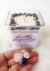 HIDDEN crystal candles for Healthy PREGNANCY spell candle for meditation