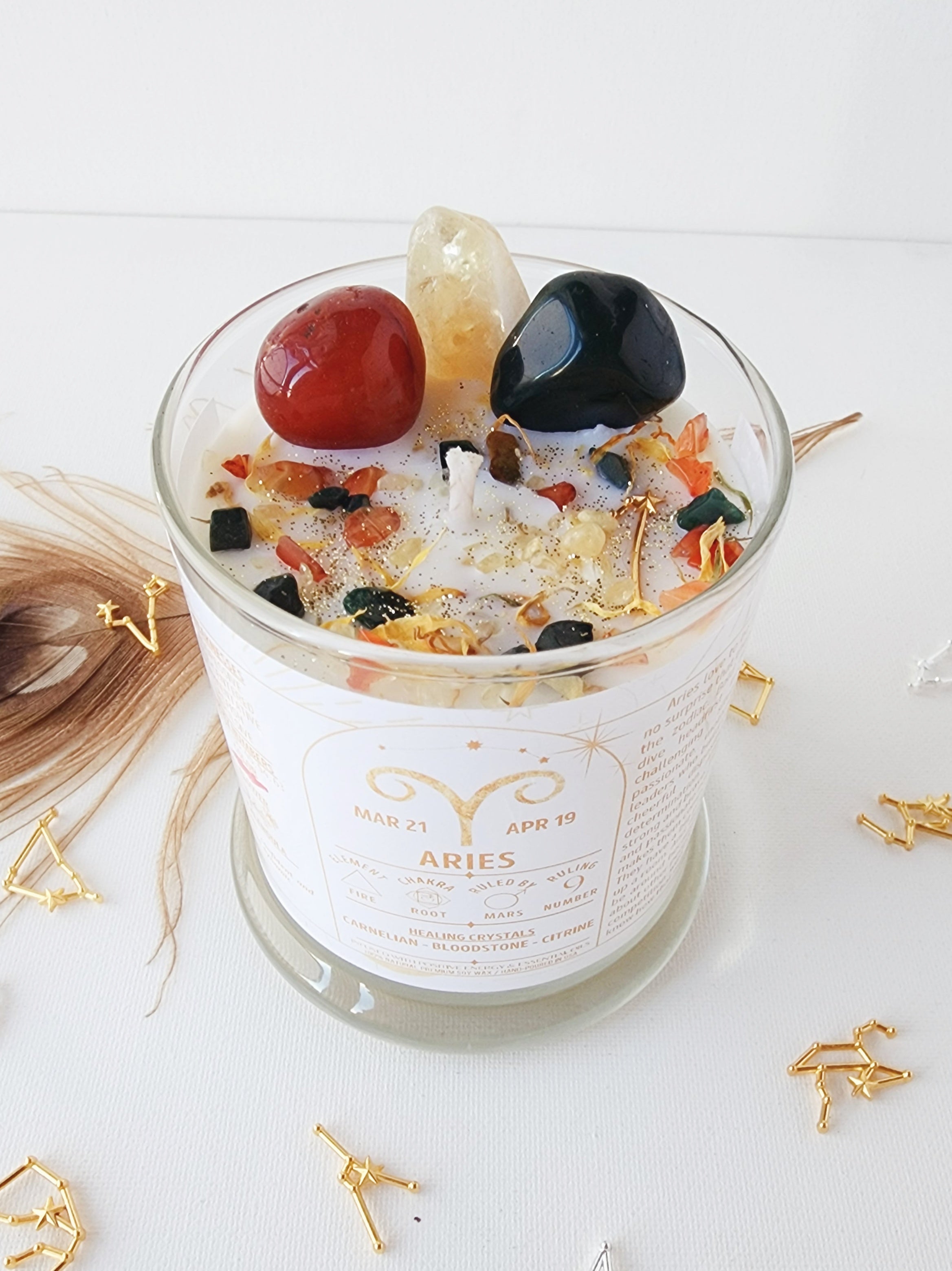 Amazon.com: Aries Candle for Men, ZINCGE Zodiac Sign Aries